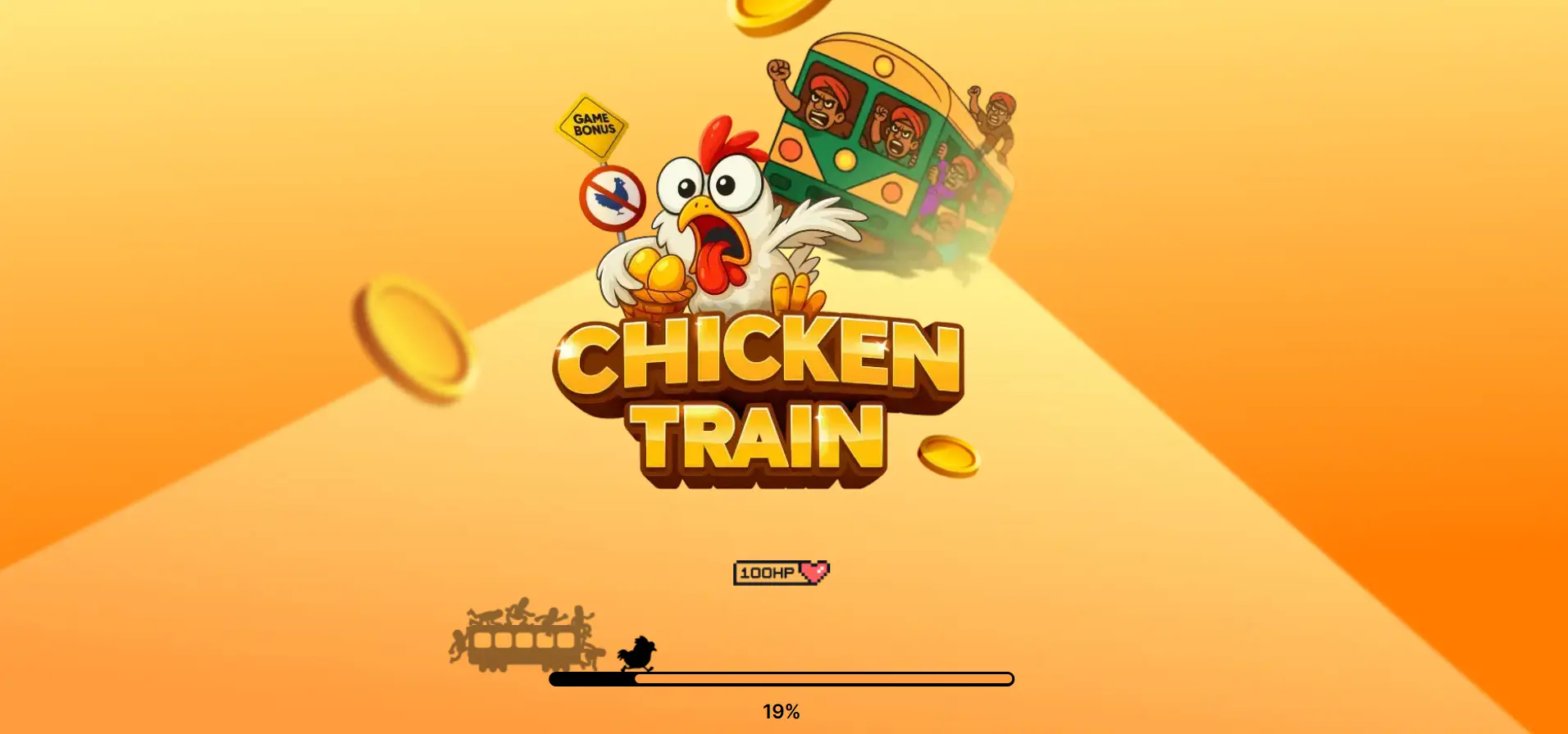 Juega al casino online Chicken vs Train